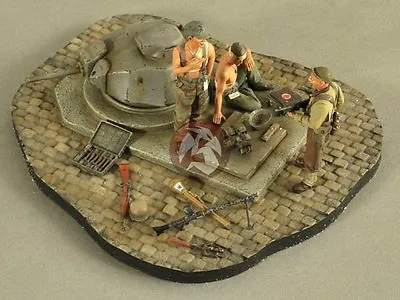 Verlinden 1/35 Normandy Bunker 1944 Vignette With Base WWII (3 Figures) 2617 • $58.17