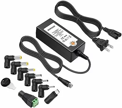 $20.81 • Buy 45W 5-15V AC DC Power Adapter For Routers CCTV Cameras Webcams Toshiba Laptops