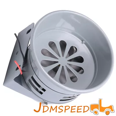 Powder Coated Rotary Siren Horn Vintage Rat Rod Fire Truck Police Car 5  12v  • $29.99