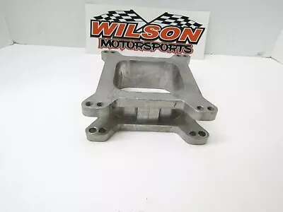 2  Open Hole Carburetor Spacer HOLLEY QUADRAJET  IMCA UMP DRAGRACING #61 • $23