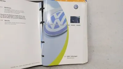 2004 Volkswagen Golf Owners Manual LLAZX • $17.15