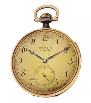 Bearus & Co Plymouth. Gentleman's Rare Minute Repeating Open Face Pocket • $3729