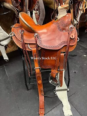 15.5   HR Custom - Mule Wade Saddle • $2500
