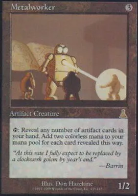 [1x] Metalworker - Played English - Urza's Destiny MTG Magic • $95.87