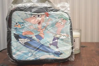 New Rare Disney Phineas And Ferb Packed Lunch Bag • £4.99