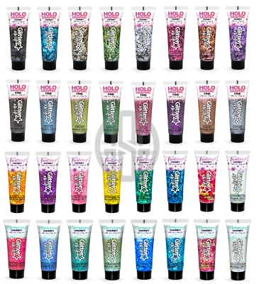 £1.99 • Buy Chunky Glitter Gel Face & Body Art Holographic Face Paint Eyeshadow Fine Glitter