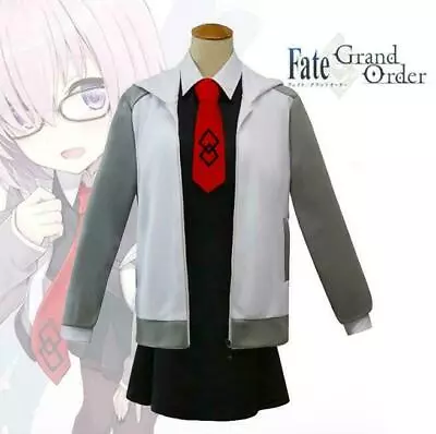 Anime Fate Grand Order Mash Kyrielight Shielder Set Women Cosplay Costume • $37.19