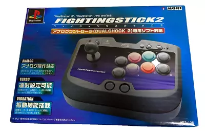 Fighting Stick 2 Compatible With Analog Controller DUALSHOCK2 Software HORI Used • £68.32