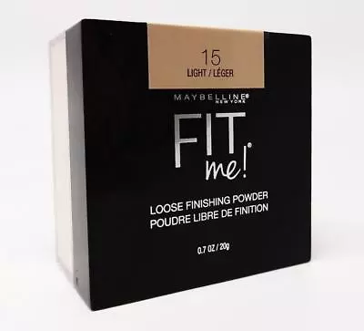 Maybelline New York FIT Me! Loose Finishing Powder For Face - 15 Light - 0.7 Oz. • $12.74
