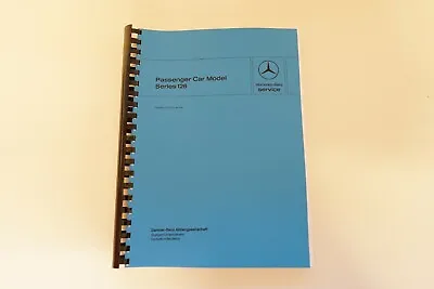 Mercedes Benz 500SE 380SE 280SE 280S    W126 Service Manual   335 Pages • $31.57