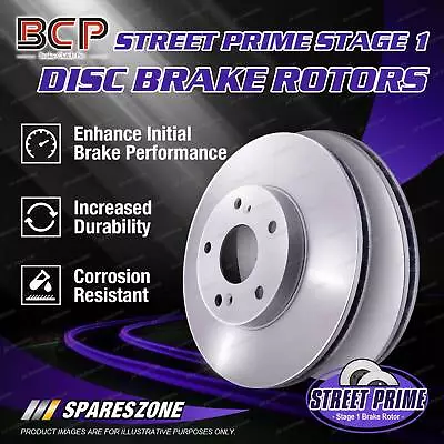 2 Front BCP Disc Brake Rotors For Mazda E Series E1800 E2000 E2200 268mm 84-88 • $163.35