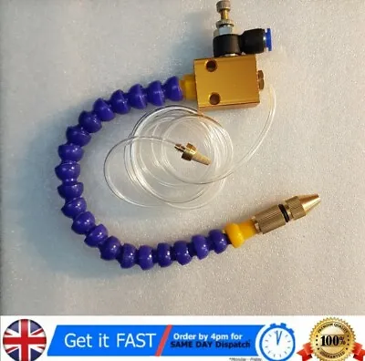 Mist Coolant Lubrication Spray System For CNC Lathe Milling Drill Grind Machine • £15.99