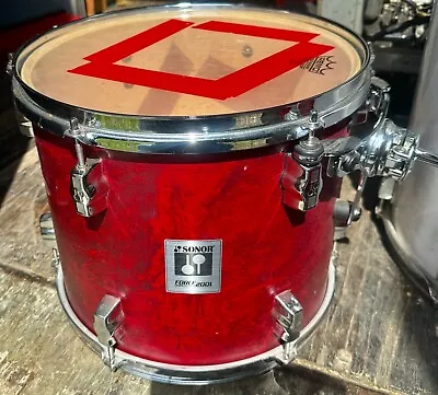 Sonor Force 2001 RED LACQUER 13  TOM • $125
