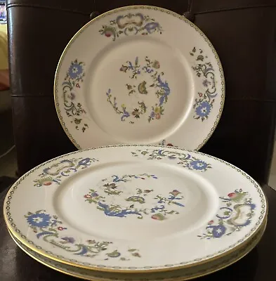Set Of 3 Raynaud Ceralene ‘Vieux Chine’ 10 1/2” Dinner Plates • $94.95