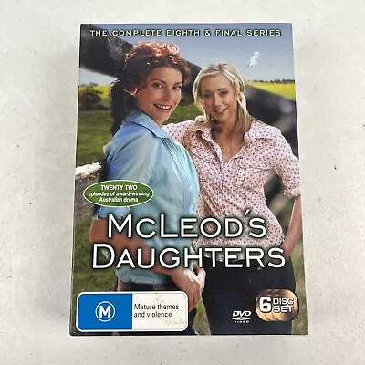 McLeod's Daughters: Series 8 DVD 2001 Romance Drama TV Series Film Region 4 • £11.14