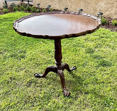 Chippendale Tea Table 18th Century Design Mahogany • $250