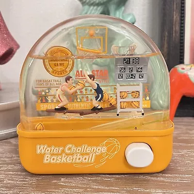 Vintage 1970’s Water Challenge Basketball Toy Hand Held Game Penny Japan • $29.99