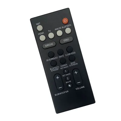 $18.10 • Buy Remote Control Fit For YAS-107 YAS-107BL ATS-1070 ATS-1060 Soundbar System