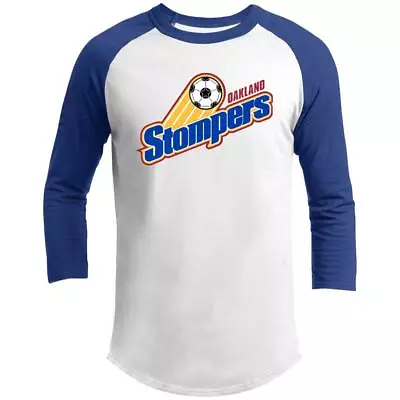 Oakland Stompers Raglan Shirt Franchise NASL Soccer • $34.95