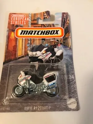 Bmw R1200rt-p * New * 2024 Matchbox European Streets • $1.99