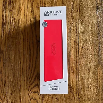 Ultimate Guard Arkhive 400+ XenoSkin Red Deck Box • $49.99