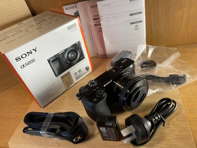 $650 • Buy Sony A6000 DIGITAL Camera + 16-50MM POWER ZOOM LENS,  NEW!