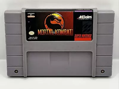 Mortal Kombat (Super Nintendo Entertainment System 1993) • $15.38