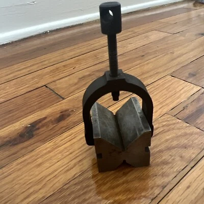 $29.99 • Buy Rare Vintage Fowler V Block W Clamp PPSb 40x36x45 188