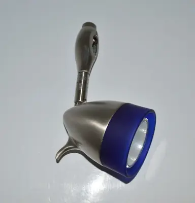 Nora Lighting NRS11-251BU Kano Spot Track Monorail Head Blue Shade Silver Finish • $49