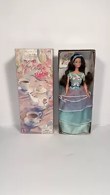 Mattel Avon Spring Tea Party Barbie (fc2007952) New In Box Brunette • $16.99