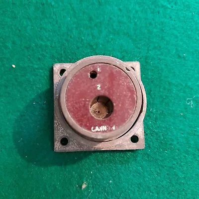 Military Style Connector - CANNON - 2 PIN FEMALE POWER CONNECTOR- CHASSIS MOUNT • $9.95