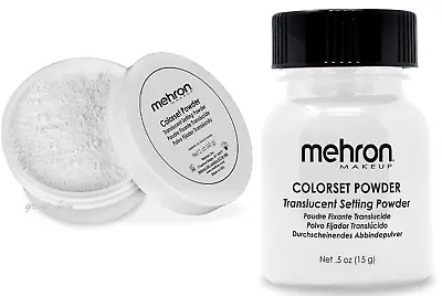 Mehron Makeup_colorset Powder Translucent_special Effecttheaterhalloween_pick. • $8.95