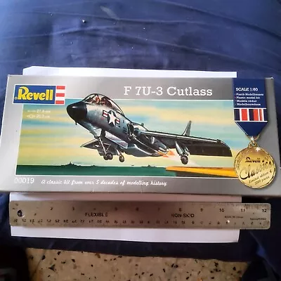 Revell F-7U-3 Cutlass -# 00019 VINTAGE-Classics LIMITED EDITION- NIB- SEALED • $25