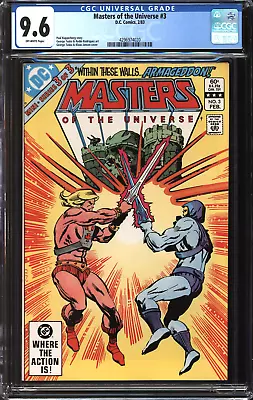 Masters Of The Universe (1982) #3 CGC 9.6 NM+ • $137.50