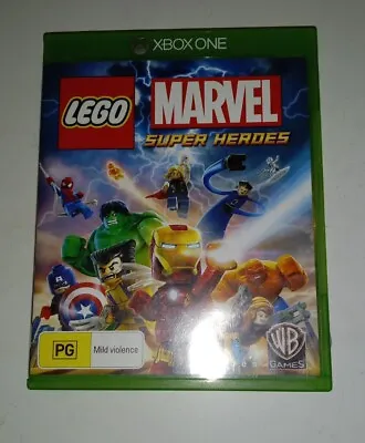 XBOX ONE - LEGO: MARVEL SUPER HEROES Like New FREE POSTAGE SHIPPING OZ • $17.35