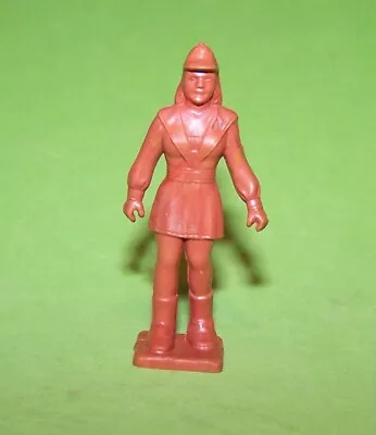 RARE! 1950's MARX SPACE PATROL BURNT ORANGE FEMALE FIGURE • $44.99