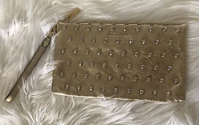 Michael Kors Gold Clutch • $30