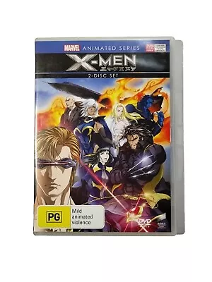 X-Men マーベルアニメ 2011 Cult Marvel Anime Style Adaptation Complete Series DVD R4 VGC • $18