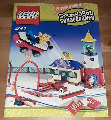 Instructions Only: LEGO SpongeBob SquarePants: Mrs. Puff's Boating School (4982) • $11.77