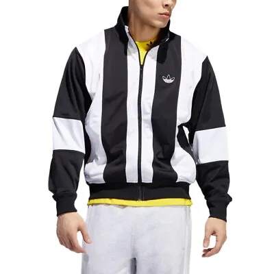 $25 • Buy Adidas Originals Men's Slim Fit Track Jacket - Black/White - Clearance