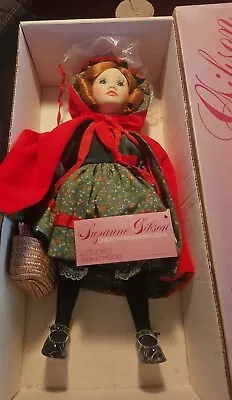 Suzanne Gibson Doll Little Red Riding Hood Reeves International 3010 Vintage 16  • $28.50