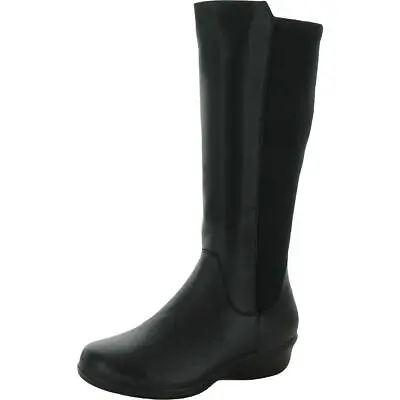 Propet Womens West Leather Tall Embossed Knee-High Boots Shoes BHFO 0731 • $61.59