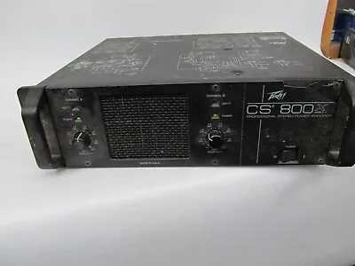 Peavey CS-800X Stereo Power Amplifier Rack Mount As Is Read • $152.99