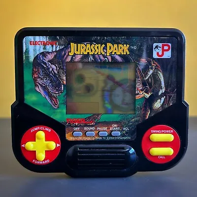 Jurassic Park Handheld LCD Game TIGER Electronics Original From 1993  • £30