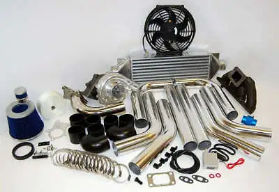 485hp Turbo Kit 94-01 B18B 1 Integra USDM Power T3 TurboCharger FOR Acura B18C1 • $1117.01