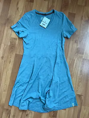 Smartwool Women's Everyday Exploration Merino Dress Storm Blue XS NWT • $49