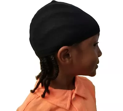 6pcs Kids Wave Caps Du Rag Doo Rag Stocking Cap Children Head Long Styles Waves  • $10.98