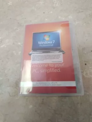 $32 • Buy Microsoft Windows 7 Professional 64BIT, With Product Key,