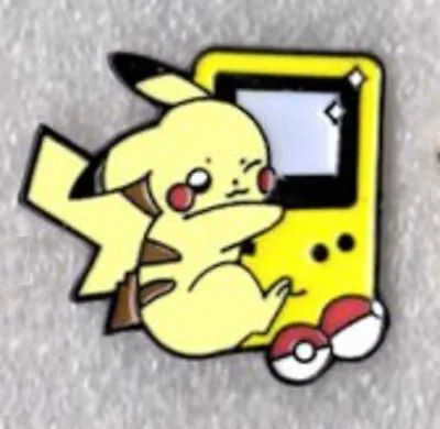 £2.25 • Buy Pikachu Gameboy Pin Badge. Retro Pokemon Design. Game Boy. Metal. Enamel.