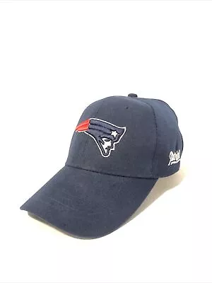 New England Patriots Hat-Blue Embroidered Adjustable Strap Back Cap. Clean! • $11